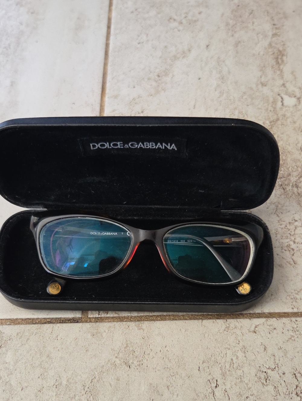 Dolce & Gabbana DG3242 Tortoise Women's Eyeglass Frames with Original Case